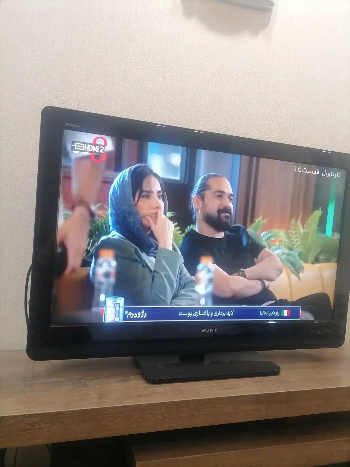 تلویزیون 42 اینچ سونی اصل، همراه با یک گیرنده|تلویزیون و پروژکتور|کرج, شهرک اوج|دیوار