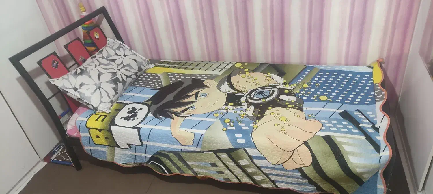 تختخواب یک نفره|تخت و سرویس خواب|قرچک, میرزائی جنوبی|دیوار