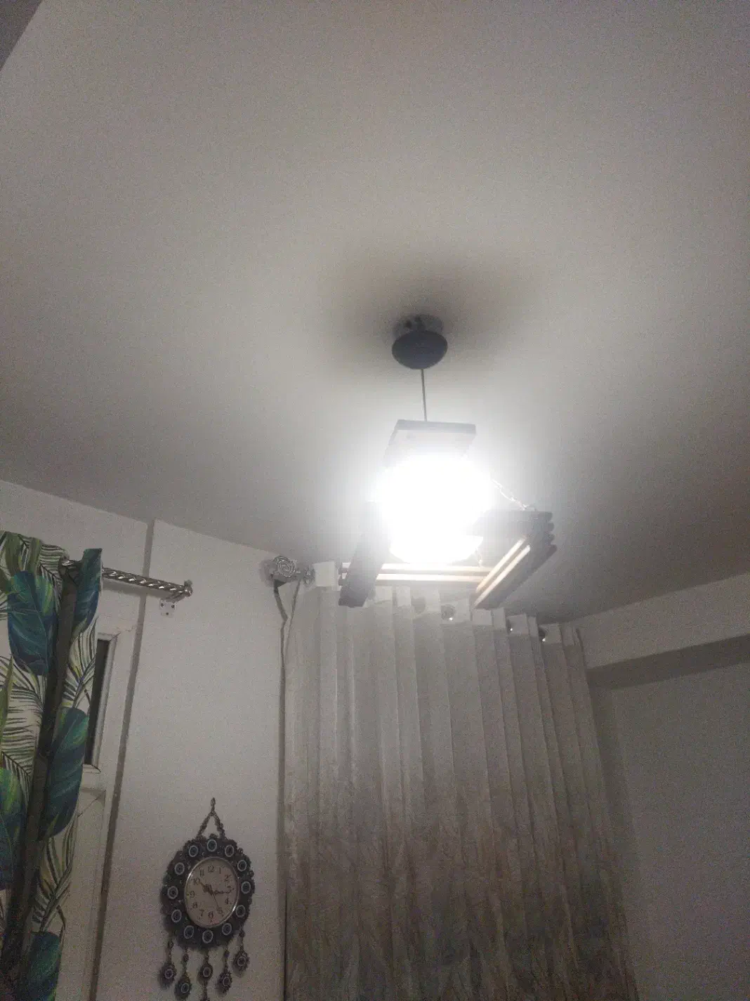 لوستر چوبی|لوستر و چراغ آویز|باغستان, |دیوار