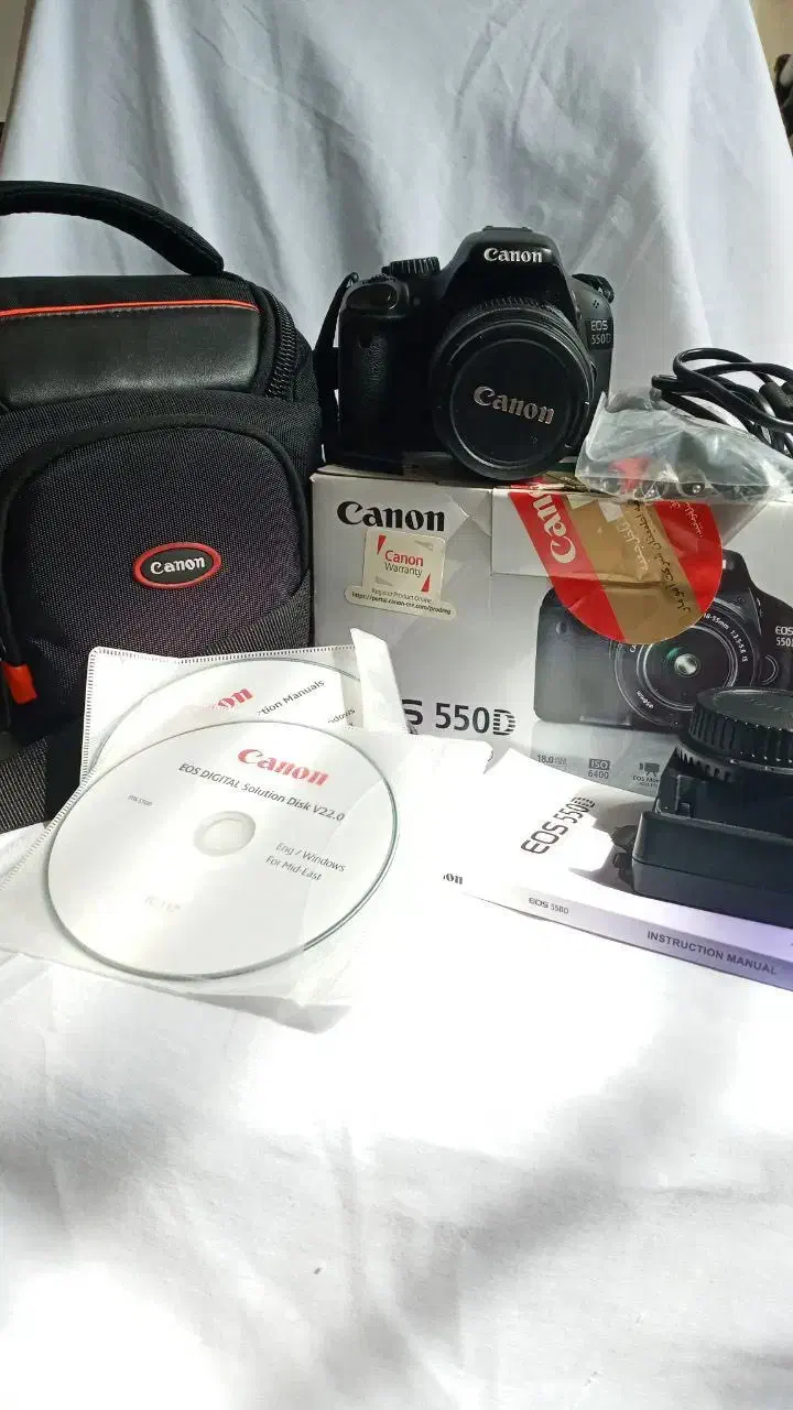 دوربین کنون D550|دوربین عکاسی و فیلم‌برداری|شیروان (خراسان), |دیوار