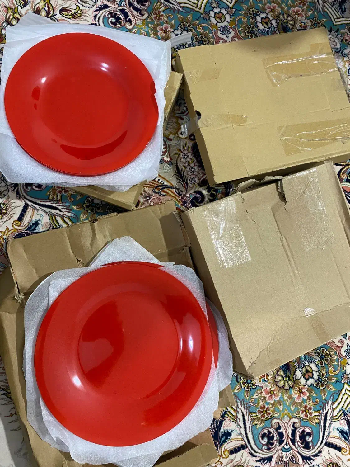 ۲دست پلوخوری و ۲دست پیش دستی آرکوکریستال|ظروف سرو و پذیرایی|آبادان, |دیوار