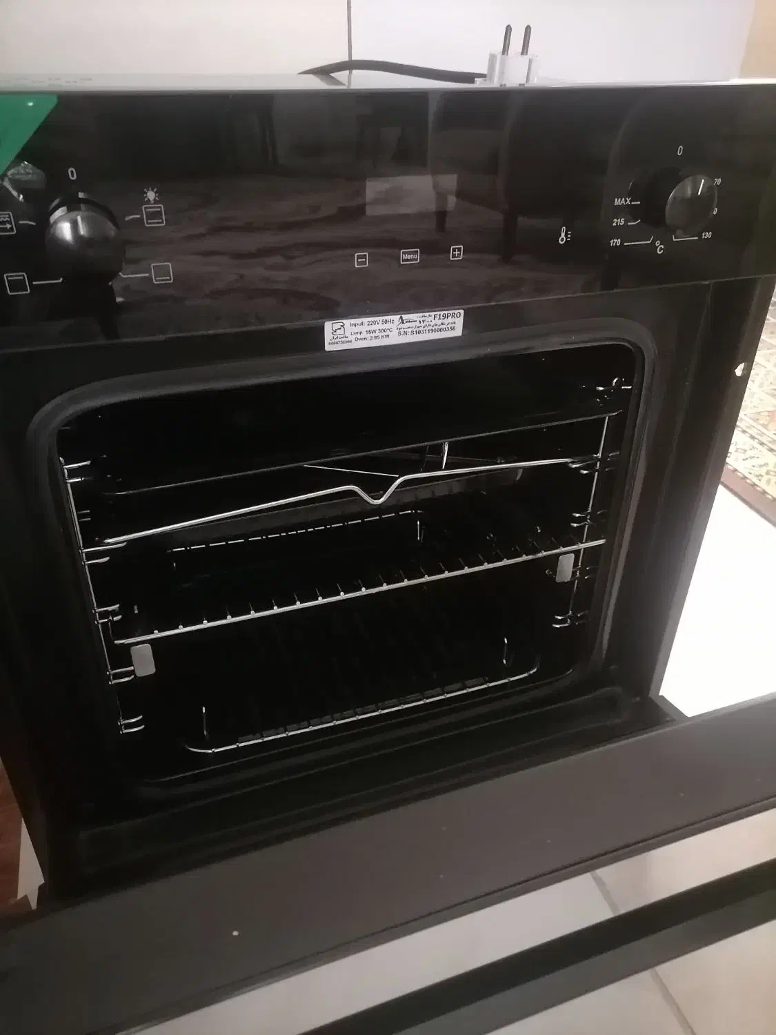 فر برقی|اجاق گاز و لوازم برقی پختوپز|پرند, فاز ۶|دیوار