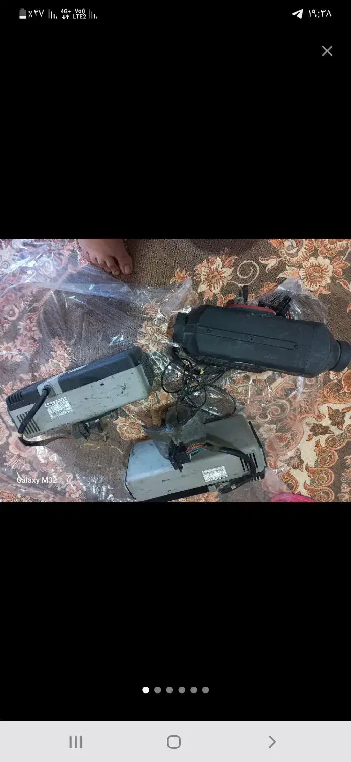 کولر وبخاری درجا پرتو|قطعات یدکی و لوازم جانبی|اصفهان, شهرک صنعتی امیرکبیر (شاپور جدید)|دیوار