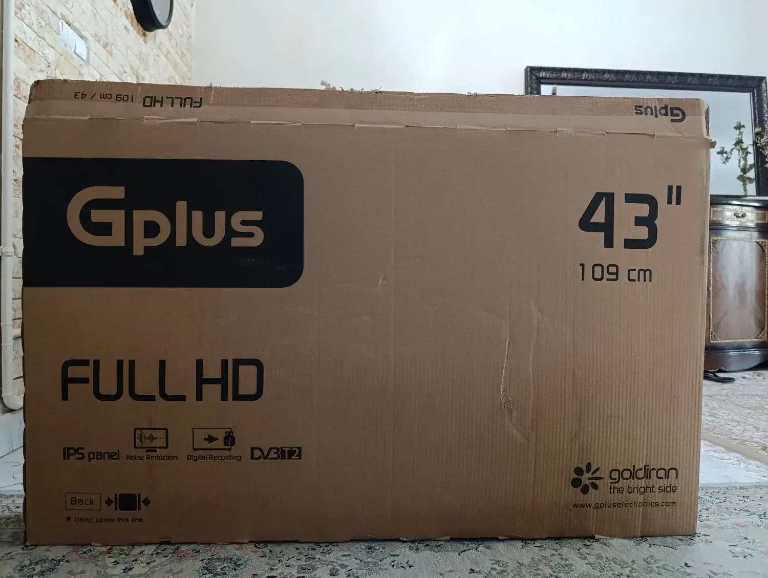 تلویزیون Gplus سایز 43 اینچ Full Hd|تلویزیون و پروژکتور|فردیس, فردیس|دیوار