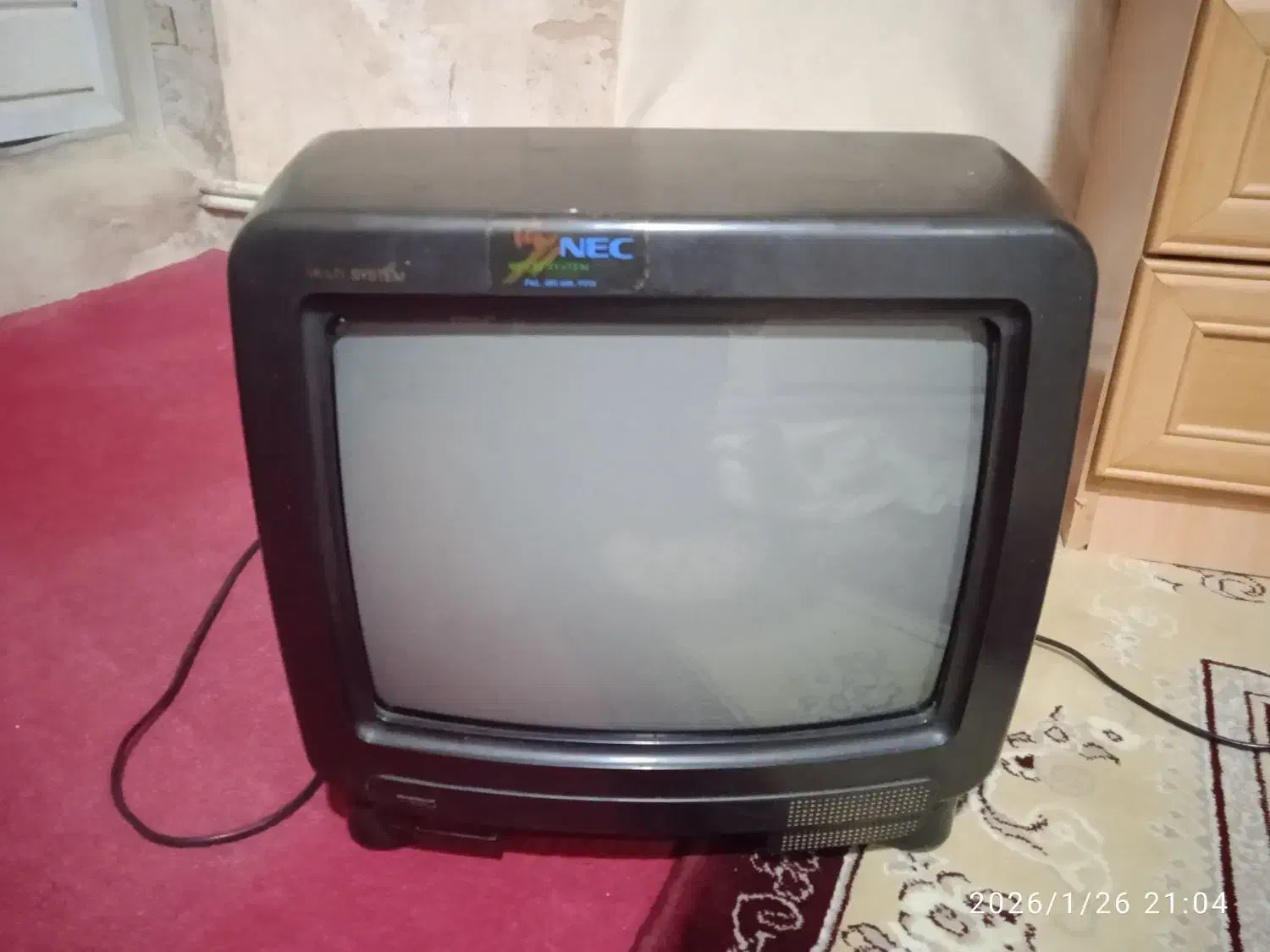 تلویزیون 21پارس قدیمی و14اینچ NEC|تلویزیون و پروژکتور|خرمآباد, |دیوار