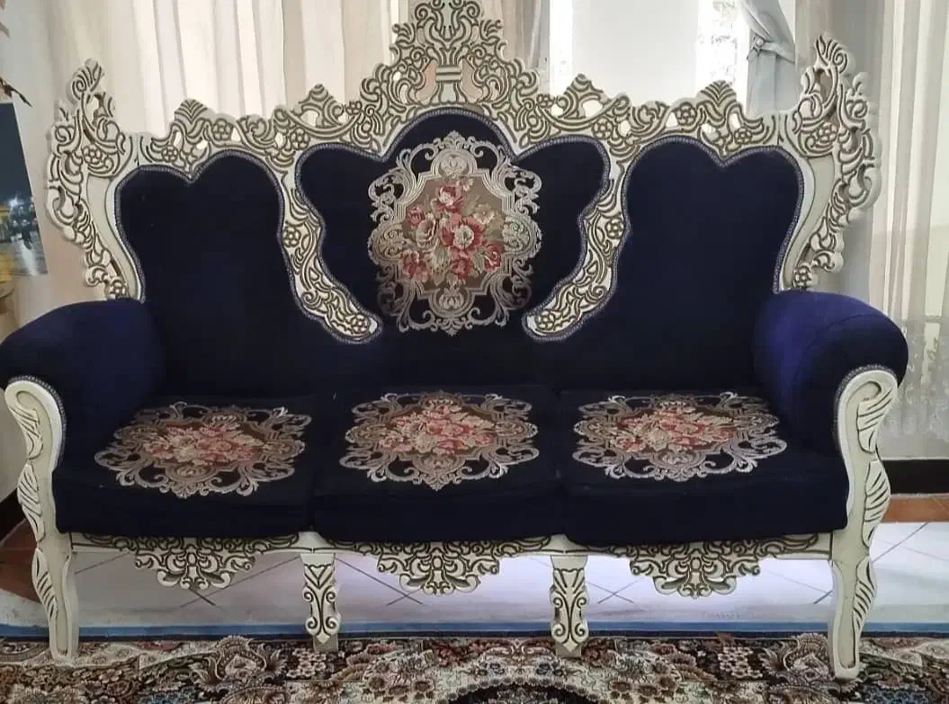 مبل سلطنتی|مبلمان خانگی و میز عسلی|لاهیجان, یحی آباد|دیوار