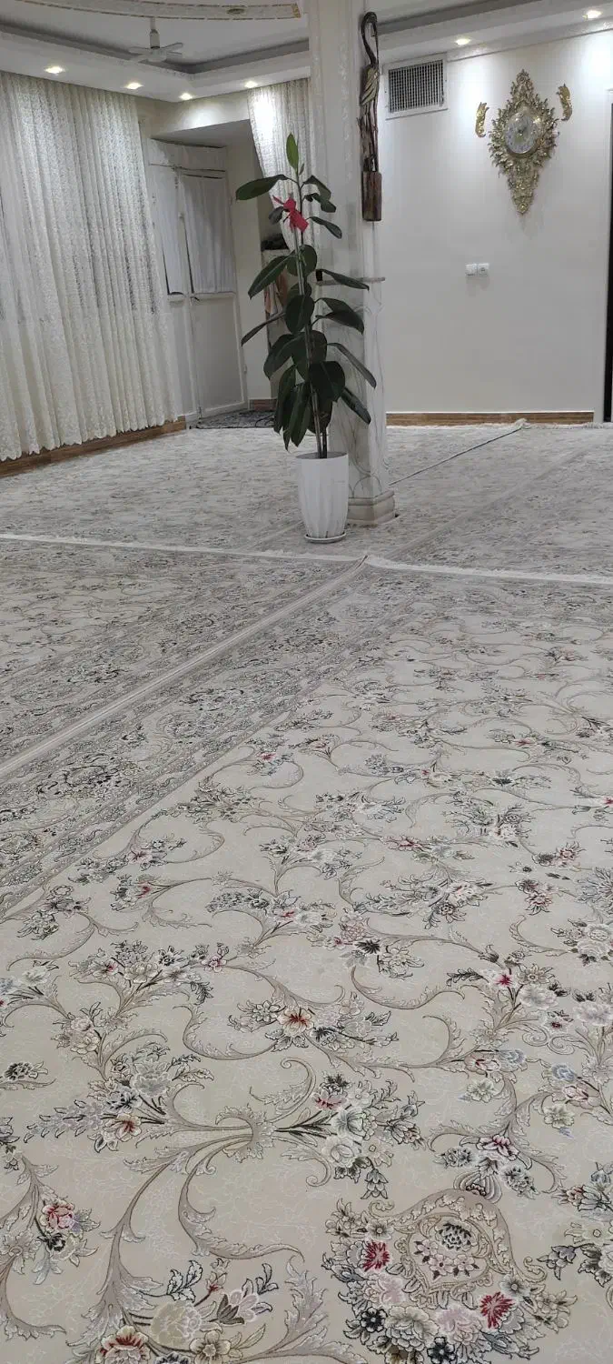 فرش 1500شانه سفید|فرش|پاکدشت, خاتون آباد|دیوار