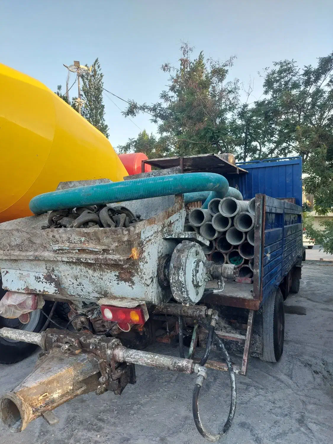 پمپ زمینی بتن|ماشینآلات صنعتی|اسلامشهر, شهرک مهدیه|دیوار