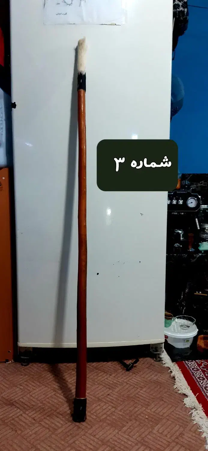 چوب دستی  البالو،بادام ،جنگلی|کلکسیون و سرگرمی|ساوه, |دیوار