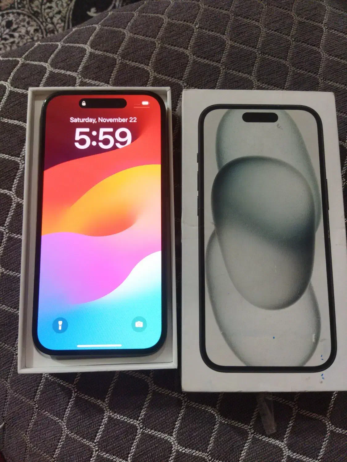 آیفون15نرمال128|موبایل|کازرون, |دیوار