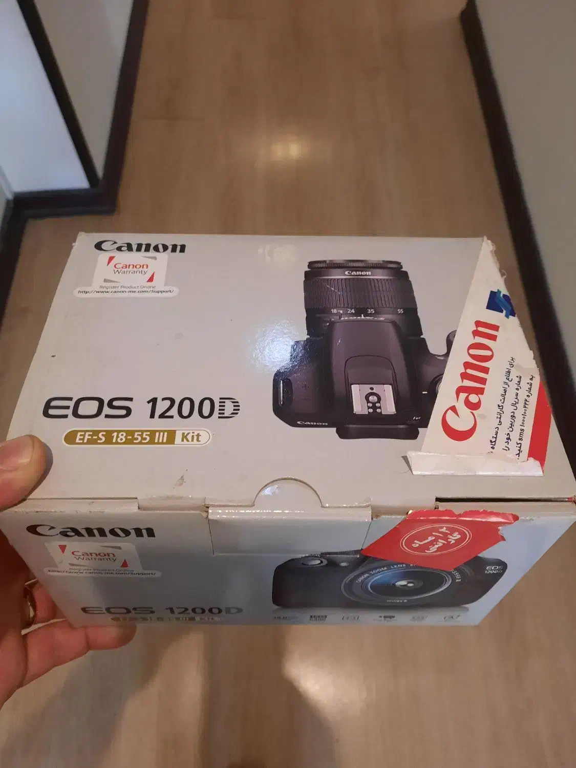 دوربین کنون Canon 1200D|دوربین عکاسی و فیلم‌برداری|کرج, کوی مهر|دیوار