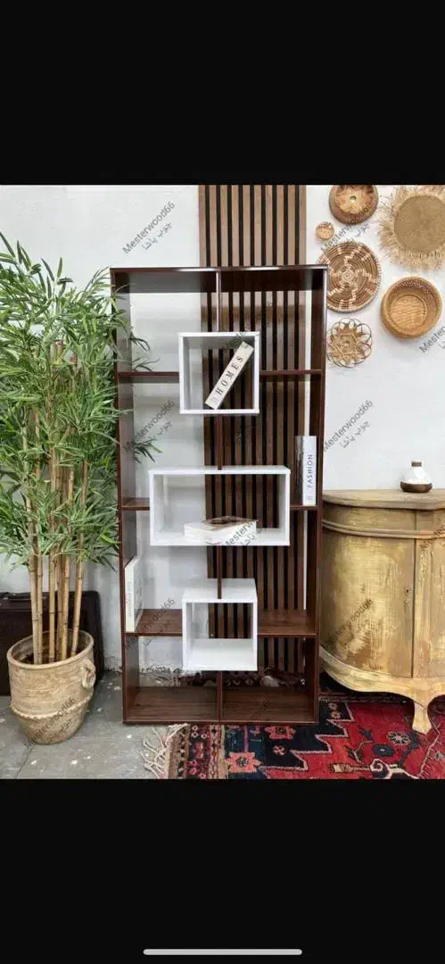 قفسه ویترین کتابخانه کد ۳۰ بهمراه ارسال رایگان|کتابخانه، شلف، قفسه‌های دیواری|تهران, جمهوری|دیوار