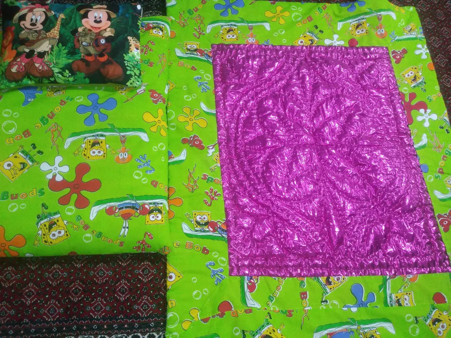 سالم|رختخواب، بالش، پتو|دورود, |دیوار