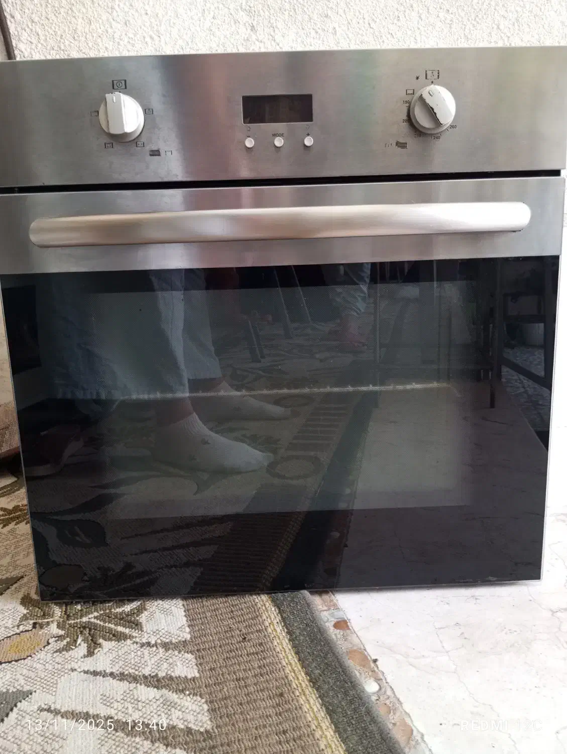 فر توکار اخوان مدل قدیمی و عالی|اجاق گاز و لوازم برقی پخت‌وپز|لاهیجان, کوه بیجار|دیوار