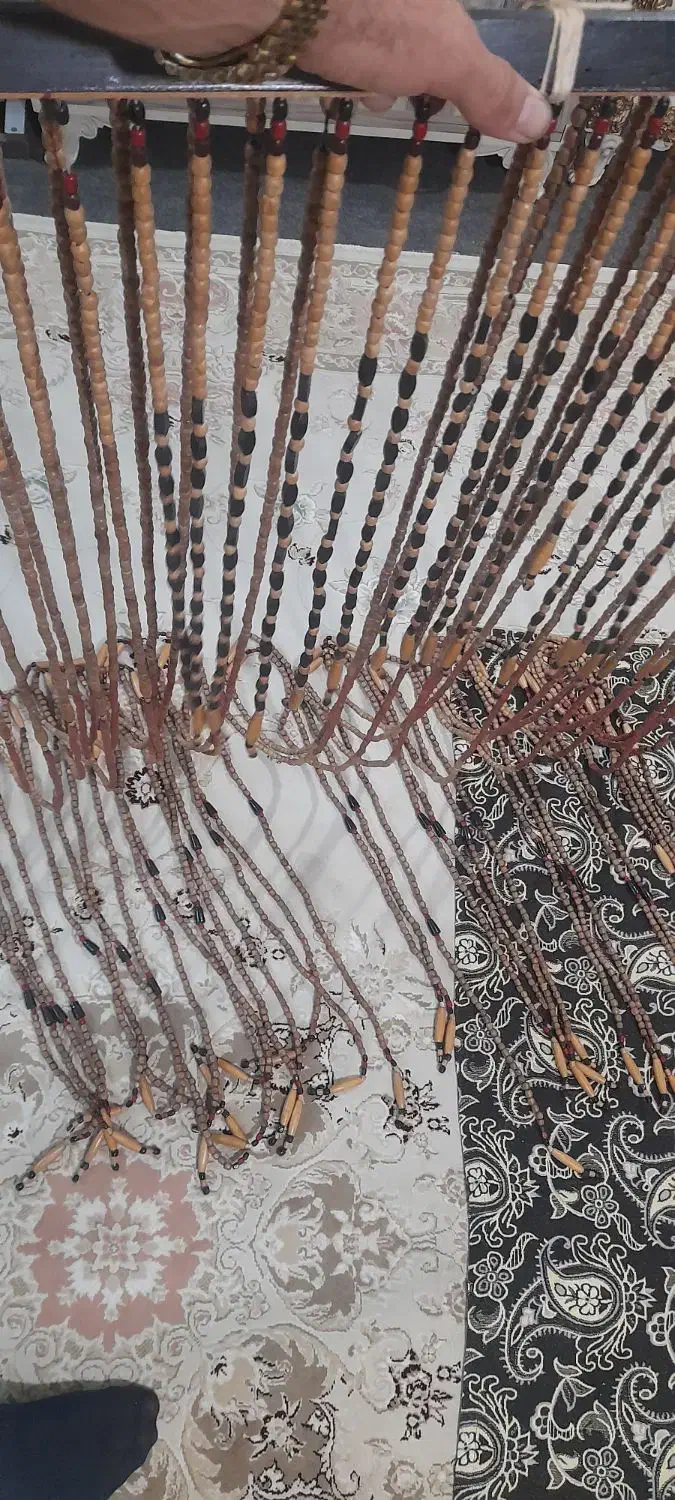 پرده دست سازمنجوق|پرده، رانر، رومیزی|ارومیه, |دیوار