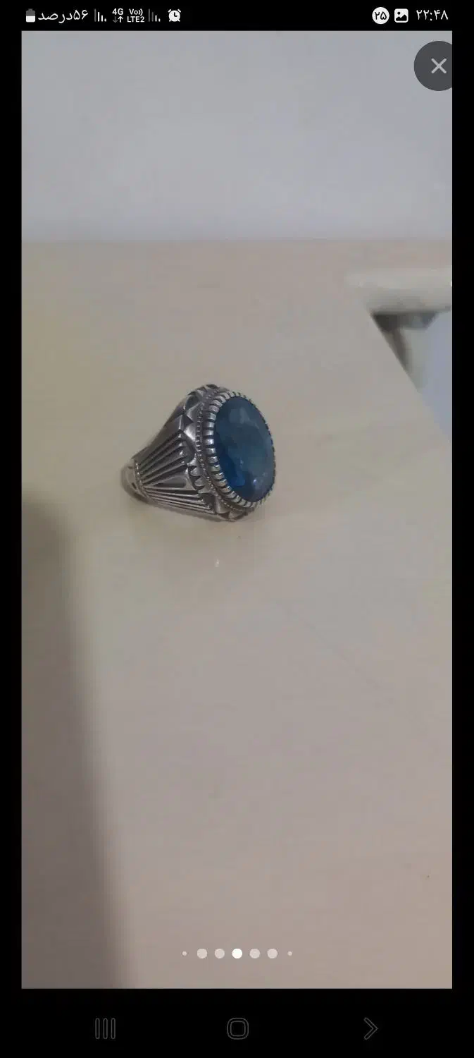 انگشتر توپاز|جواهرات|نقده, |دیوار