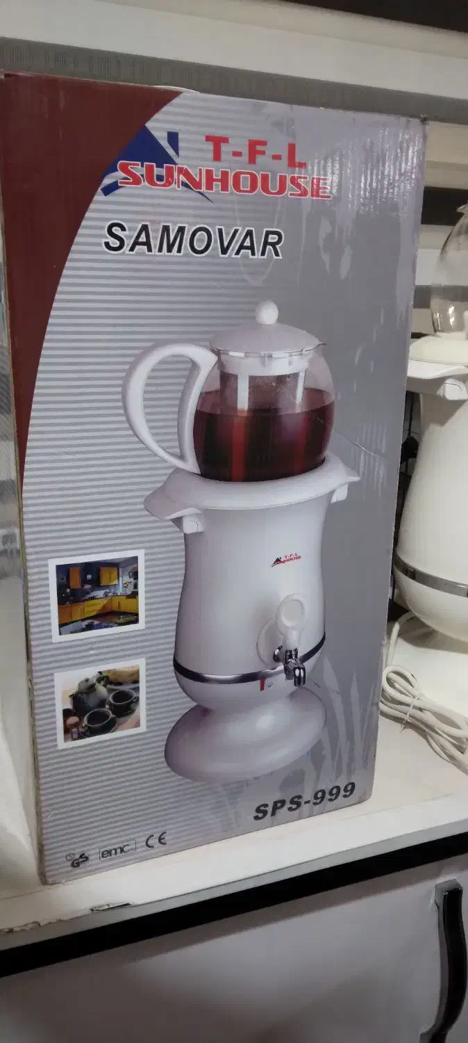 سماور برقی تفال اصل باکیفیت عالی|سماور، چای‌ساز، قهوه‌ساز|بروجرد, |دیوار