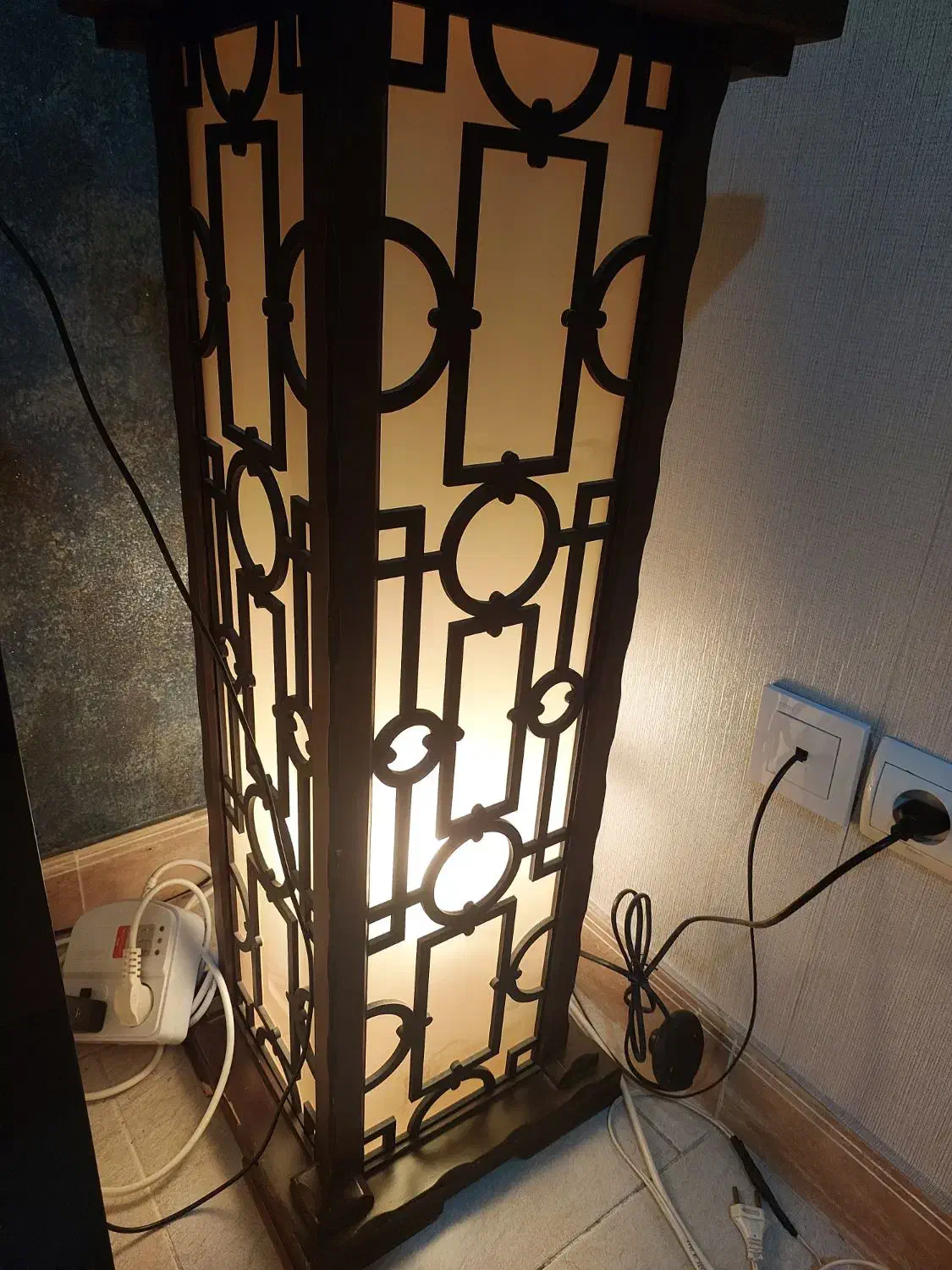 چراغ خواب دکوری|چراغ خواب و آباژور|قرچک, شهرک طلائیه|دیوار