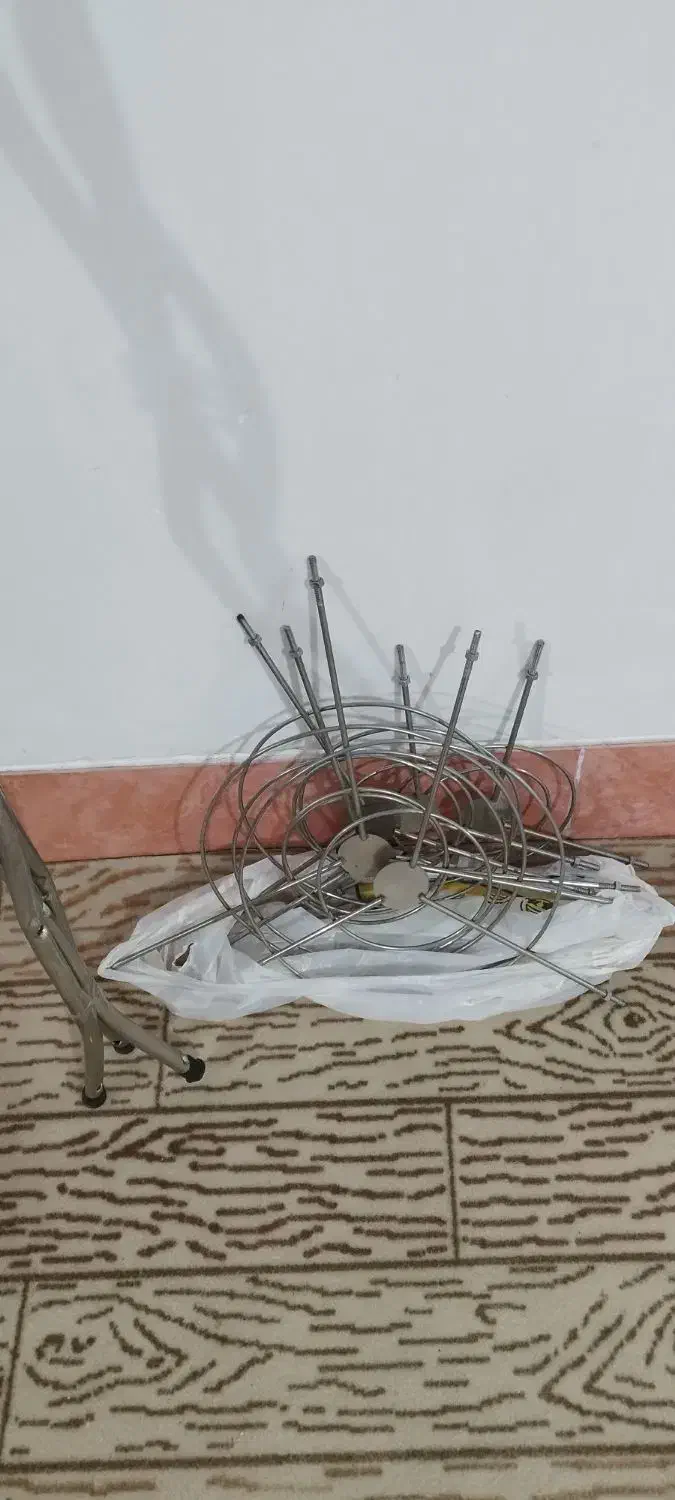 پایه فلزی قابلمه|ظروف پخت‌وپز|فلاورجان, |دیوار