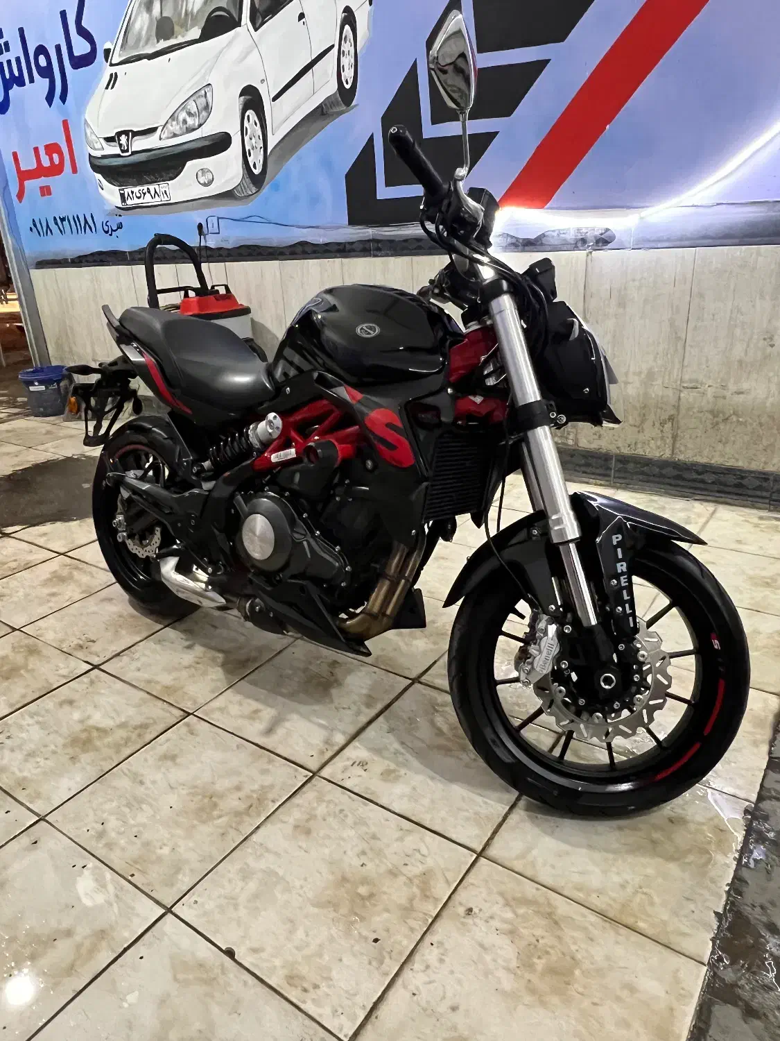 موتور بنلی ۳۰۰ جفت سیلندر|موتورسیکلت|کرمانشاه, |دیوار