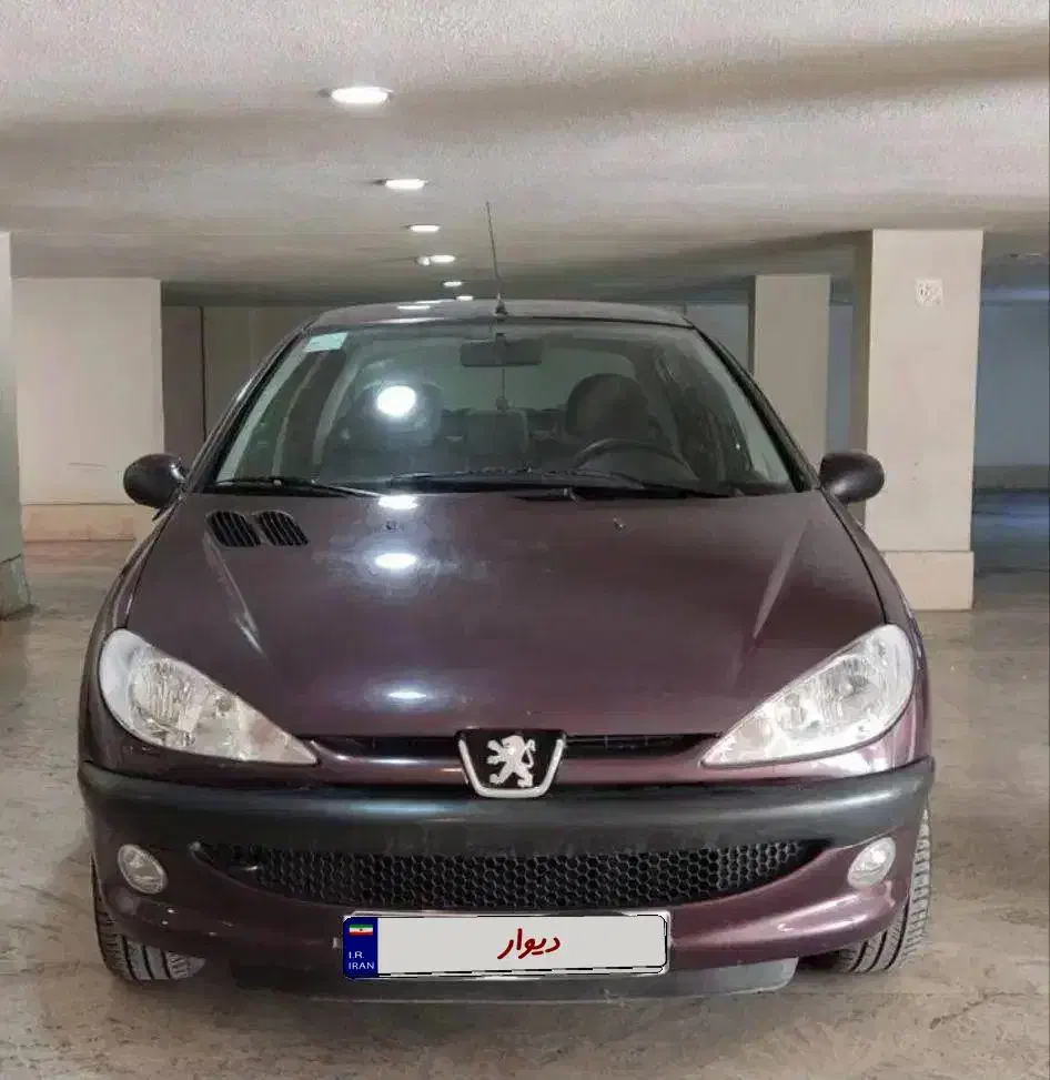 ۲۰۶ تیپ۲ مدل ۹۱ کم کار واقعی|خودرو سواری و وانت|رشت, چله خانه|دیوار