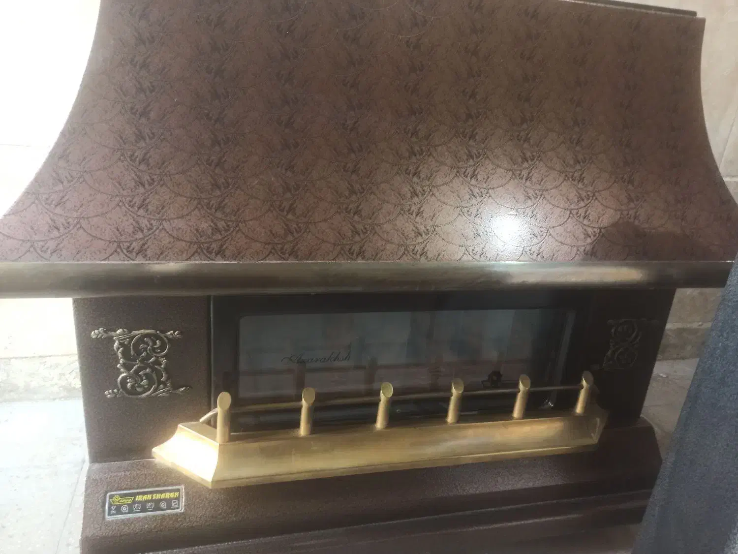 بخاری گازی شومینه ای|بخاری، هیتر، شومینه|پاکدشت, پاکدشت (مامازند)|دیوار