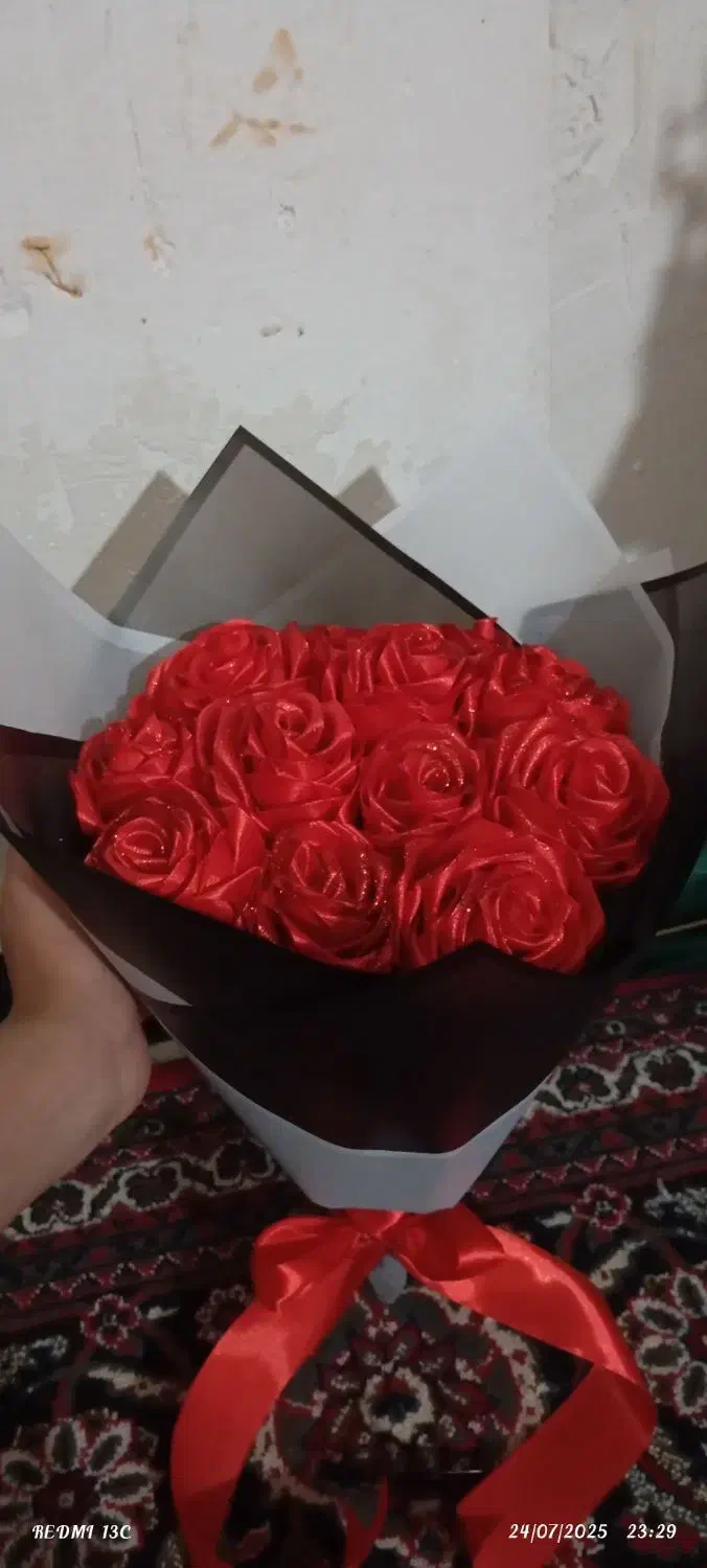 گل روبانی|گل مصنوعی|نورآباد, |دیوار