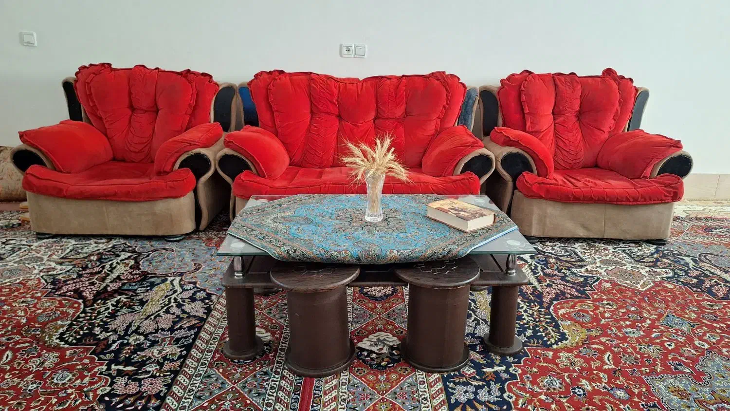 مبل ۷ نفره|مبلمان خانگی و میز عسلی|خمین, |دیوار