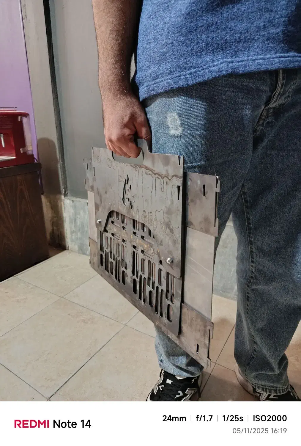 منقل پازلی|اجاق گاز و لوازم برقی پخت‌وپز|پردیس, سیاه سنگ|دیوار