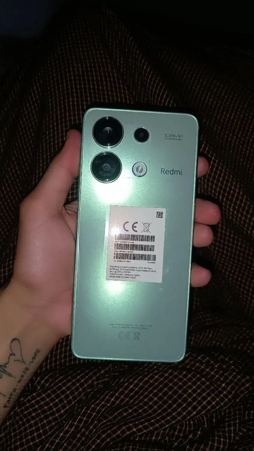 نوت۱۳ در حد خشک|موبایل|خاش, |دیوار