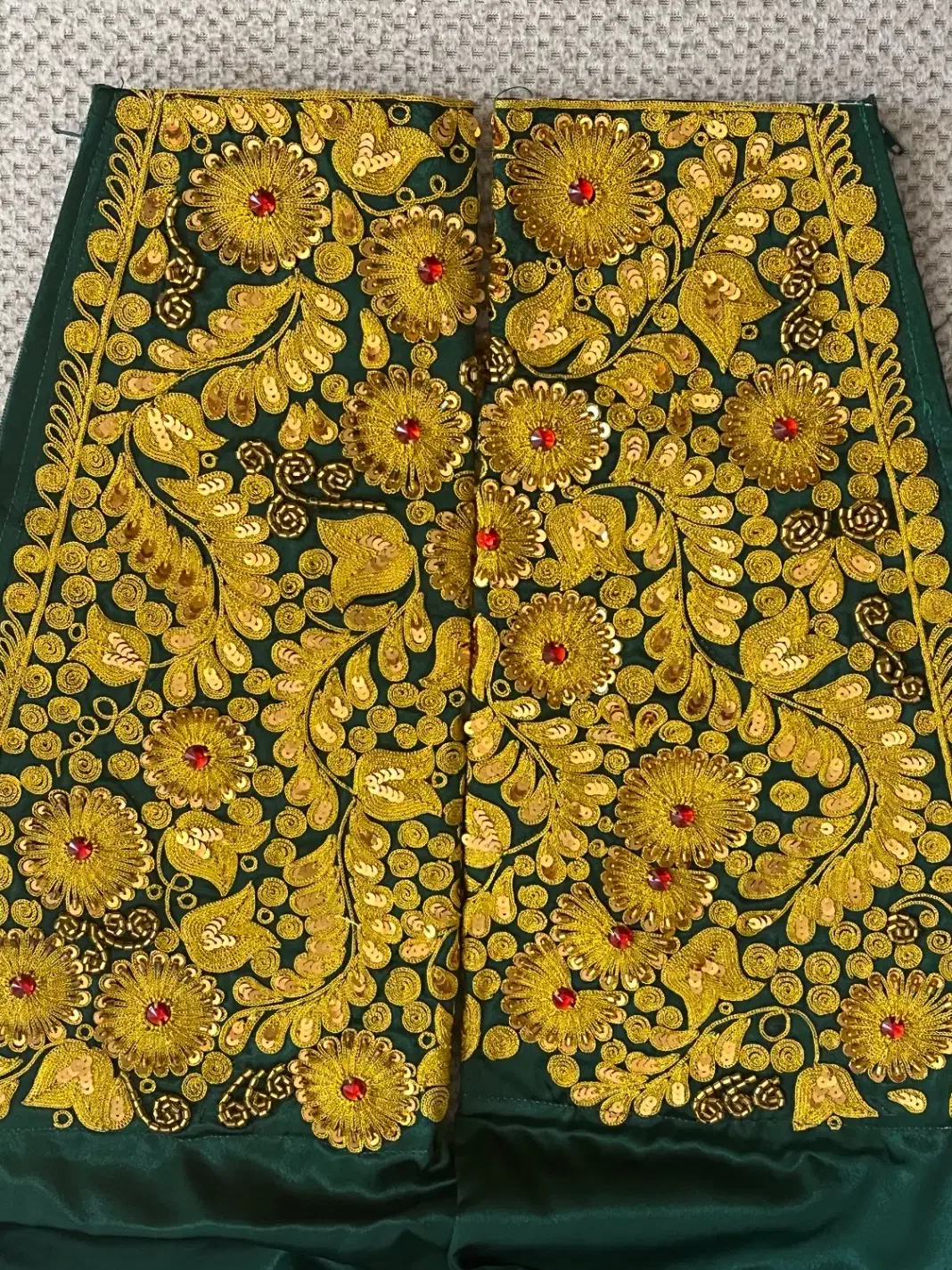 پیراهن شلوار گلابتونی|لباس|میناب, |دیوار