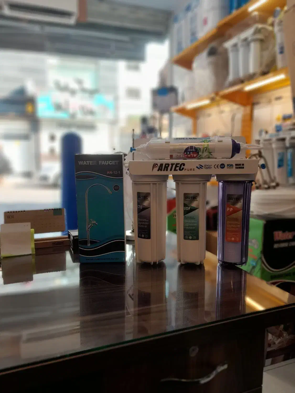 تصفیه آب UF آرتک تایوان میکانیکی|آب‌سردکن و تصفیه آب|رشت, پیرسرا|دیوار