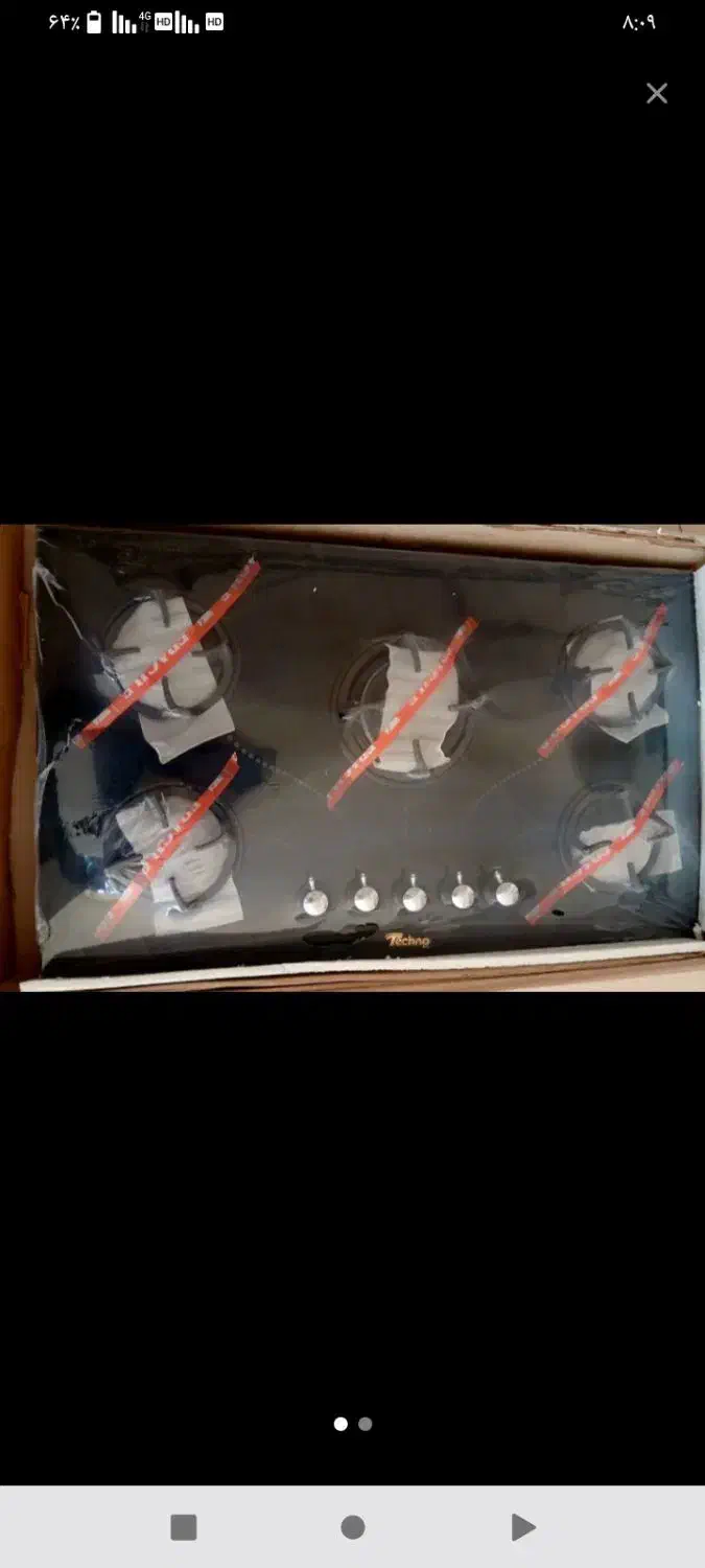 صفحه گاز وهود نو هستن به خاطر نداشتن جا|اجاق گاز و لوازم برقی پختوپز|آذرشهر, |دیوار