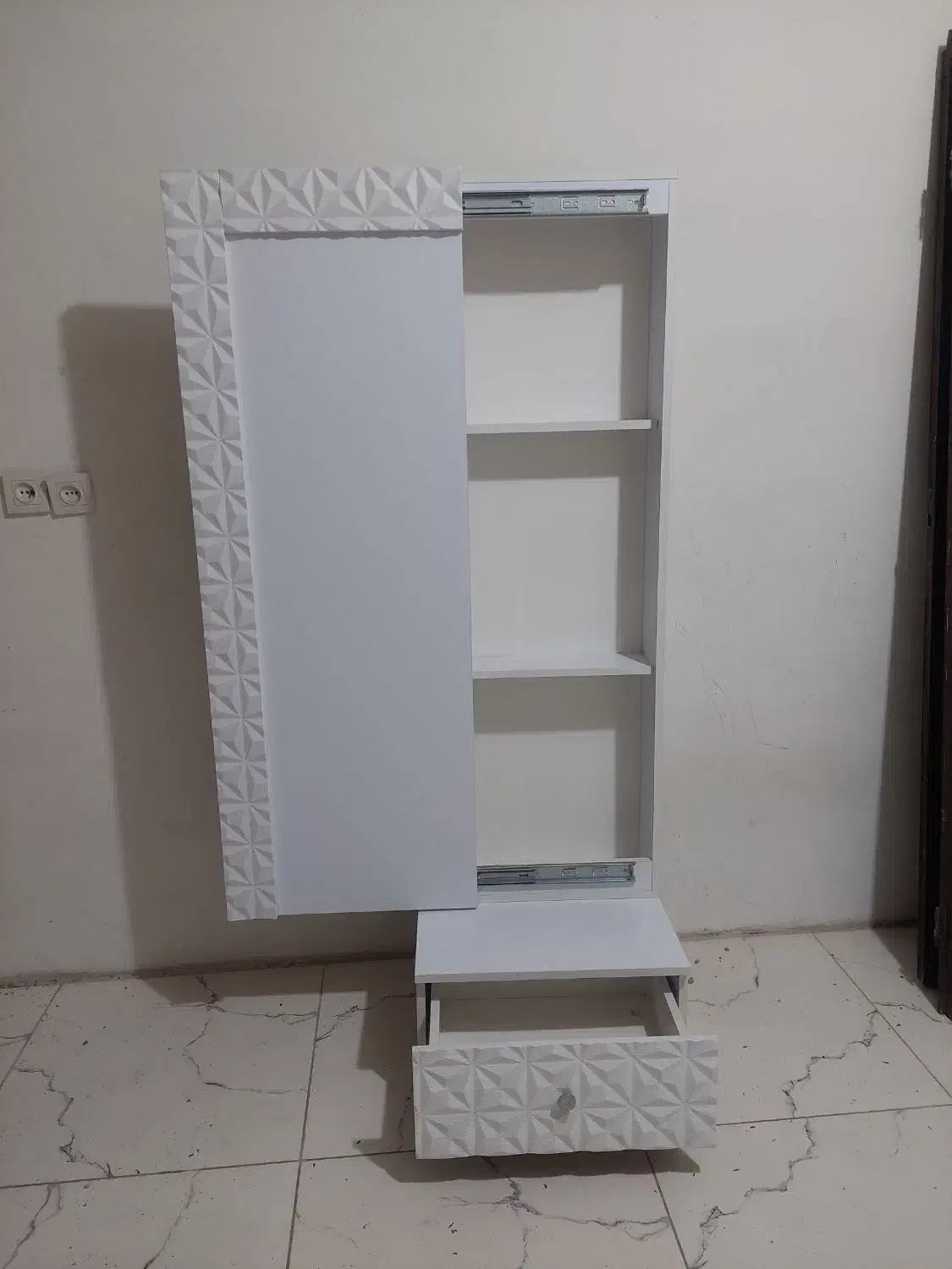 دراور MDF کشویی|جاکفشی، کمد، دراور|آمل, |دیوار