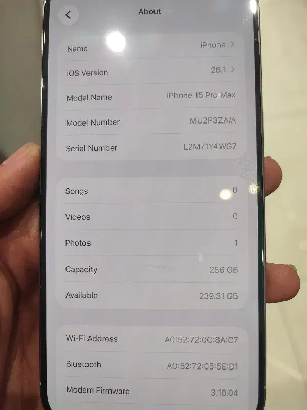 iphone 15promax 256|موبایل|کاشان, فاز ۲ ناجی آباد|دیوار