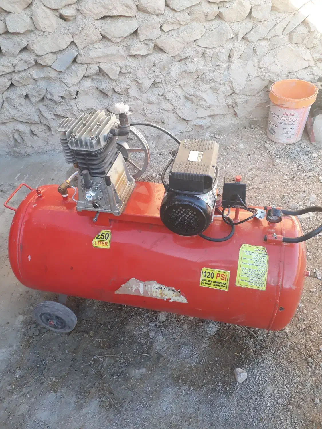 پمپ باد ۲۵۰تایی|ماشین‌آلات صنعتی|بسطام, |دیوار