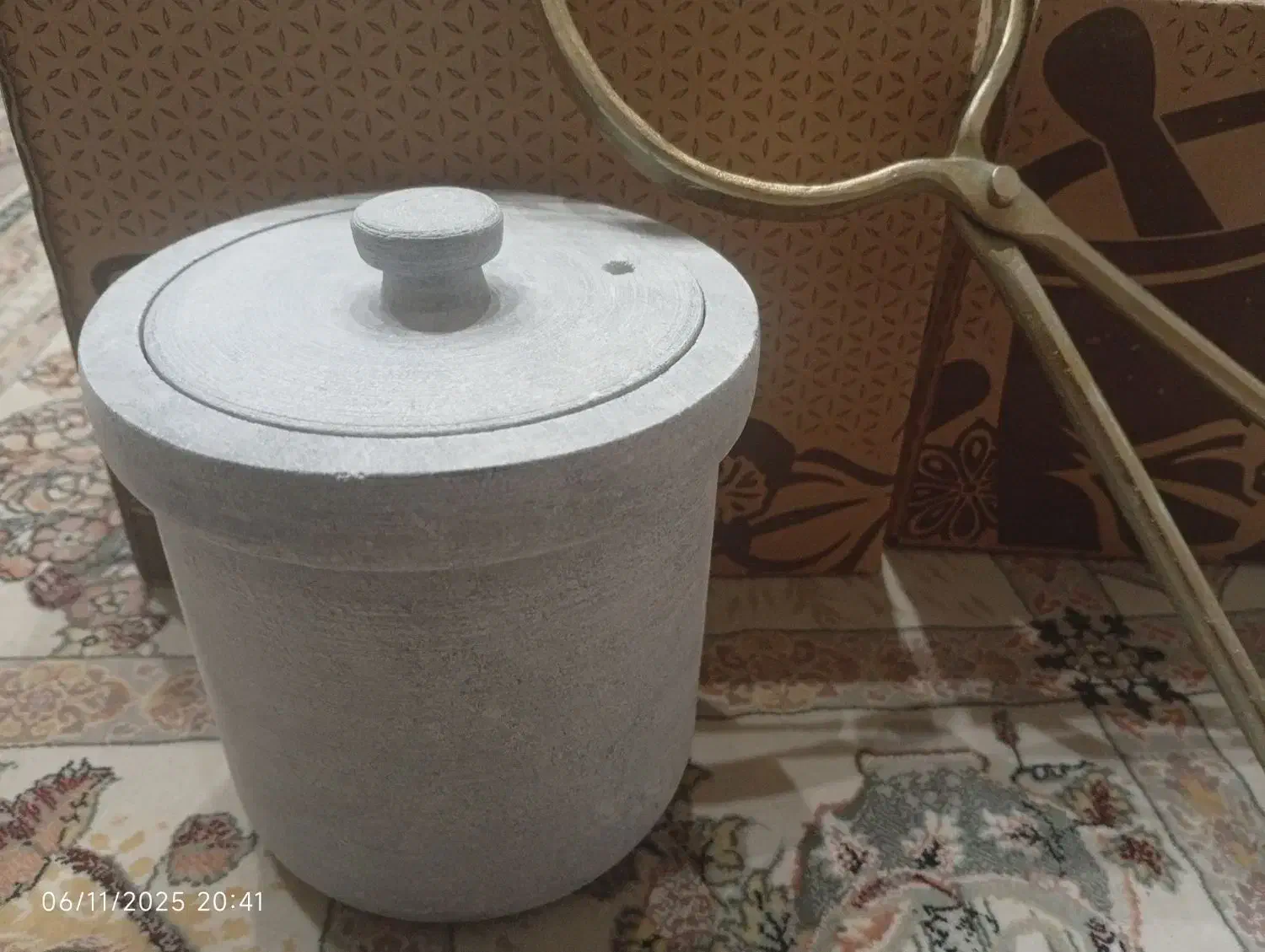 دیزی سنگی نو و بدون استفاده|ظروف پخت‌وپز|قم, شاه احمد قاسم|دیوار