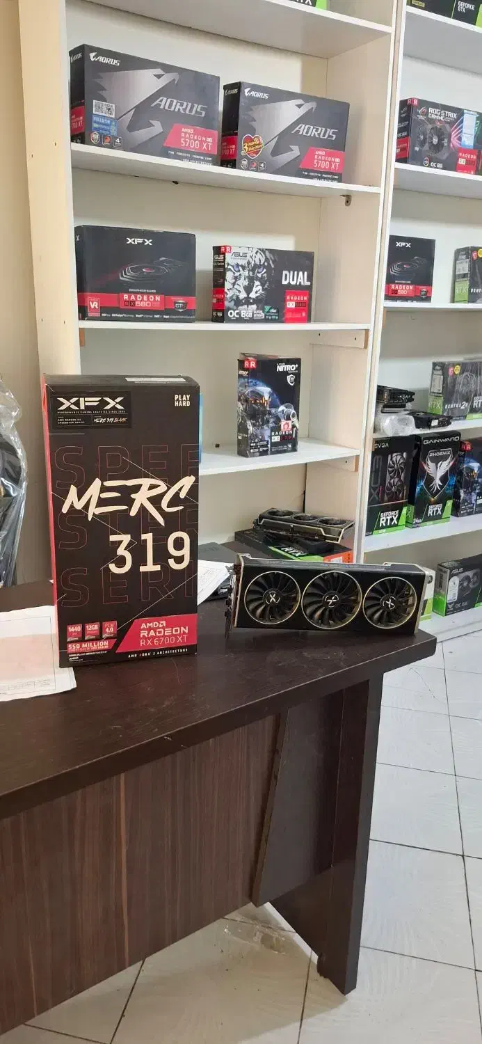 کارت گرافیک مرک  xfx  geforce rtx 6700xrk|قطعات و لوازم جانبی رایانه|تهران, سلسبیل شمالی|دیوار