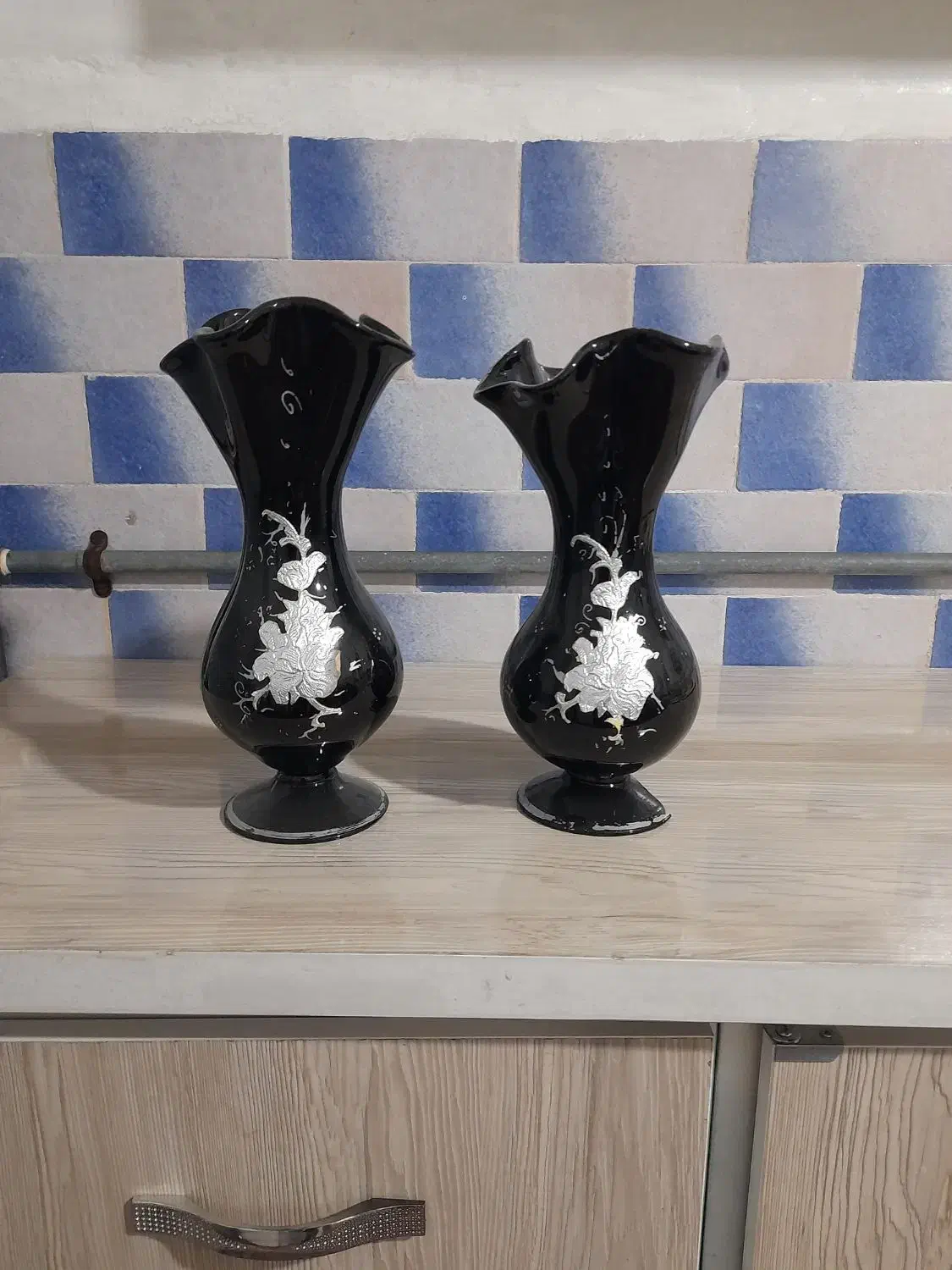 آفتابه لگن وگلدان|صنایع دستی و سایر لوازم تزئینی|گناباد, |دیوار