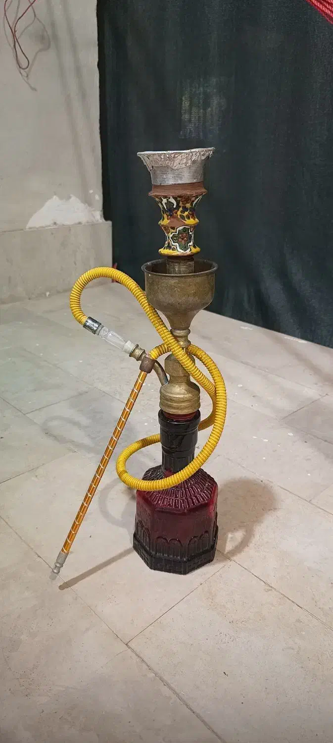 قلیان تنه برنجی اصلی|کلکسیون و سرگرمی|کنارک, |دیوار