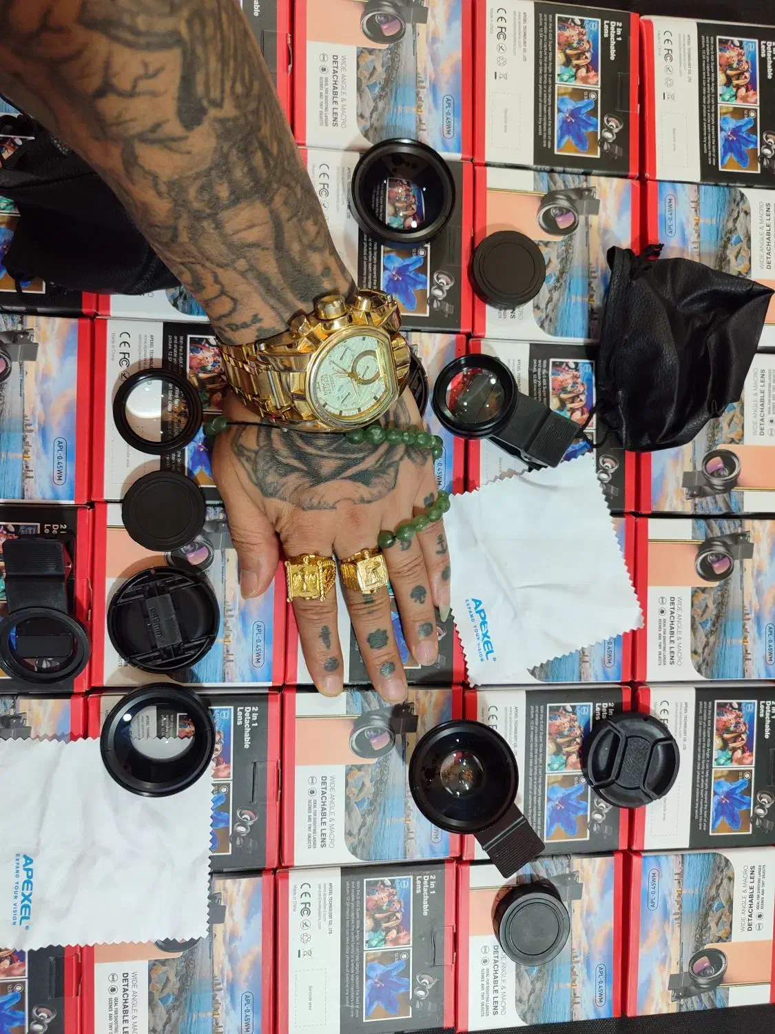 لنز ماکرو کلیپسی لنز لوازم تتو لنز گوشی لنز میکرو|دوربین عکاسی و فیلمبرداری|مشهد, پروین اعتصامی|دیوار