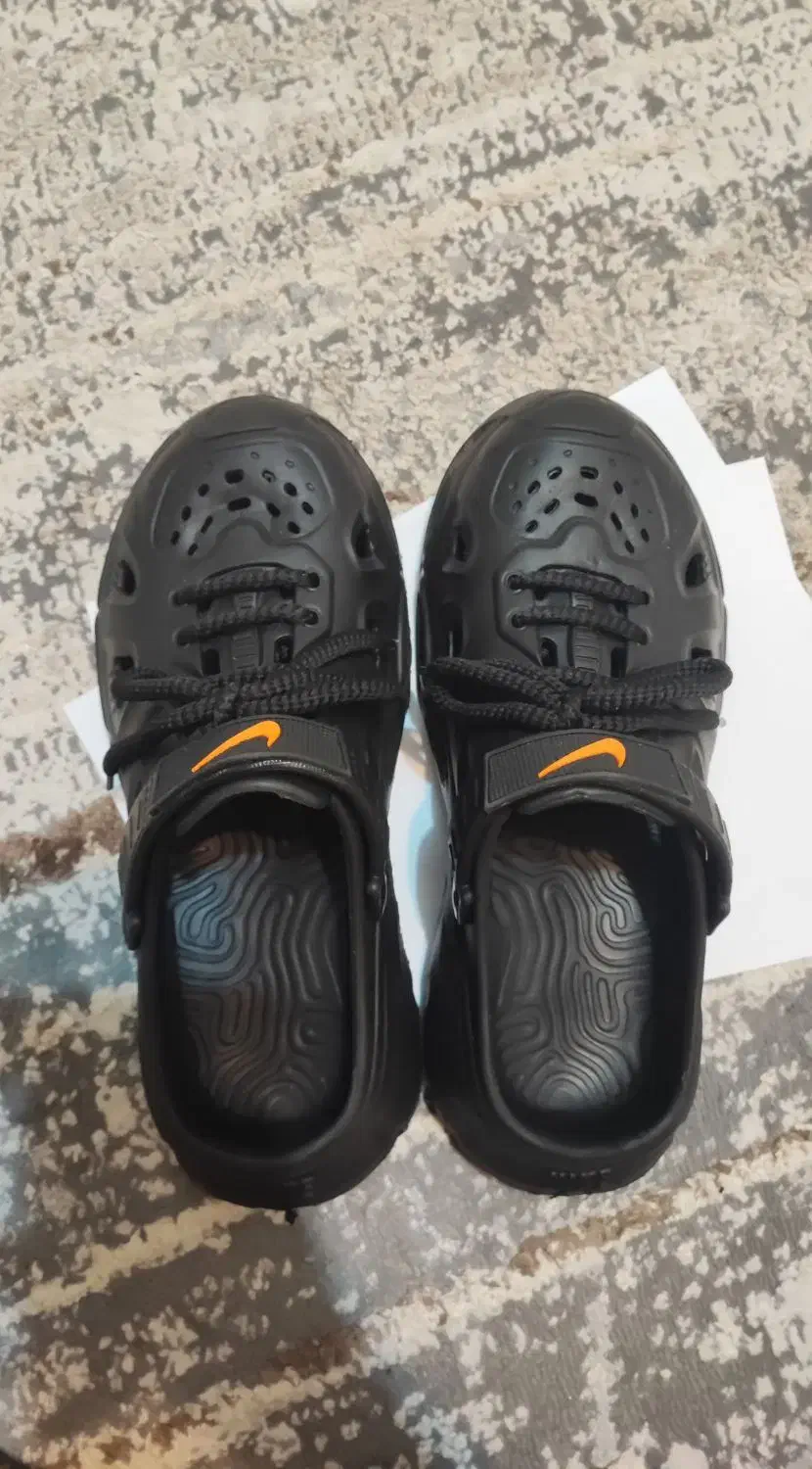 کراکس دمپایی صندل طبی سایز 42 / 43 مشکی نایک|کیف، کفش، کمربند|اصفهان, هزارجریب|دیوار