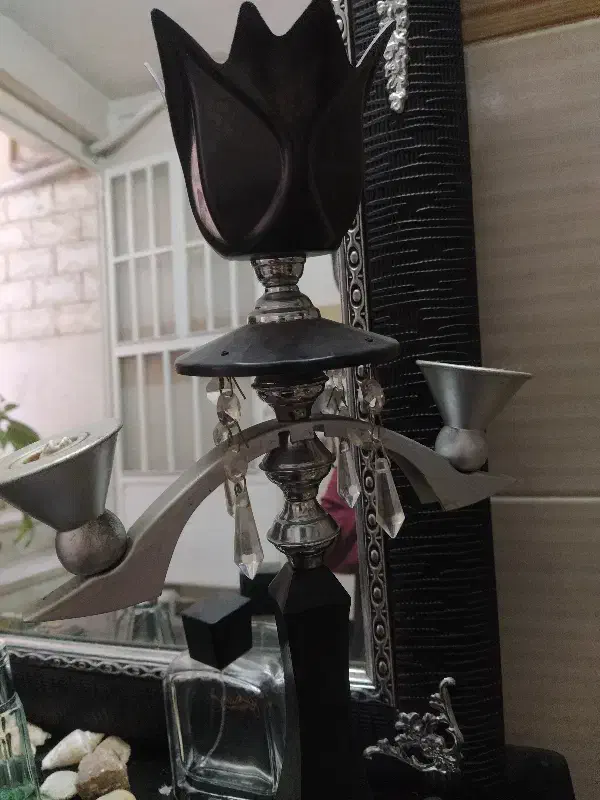 آینه شمعدون و میز|بوفه، ویترین، کنسول|جهرم, |دیوار