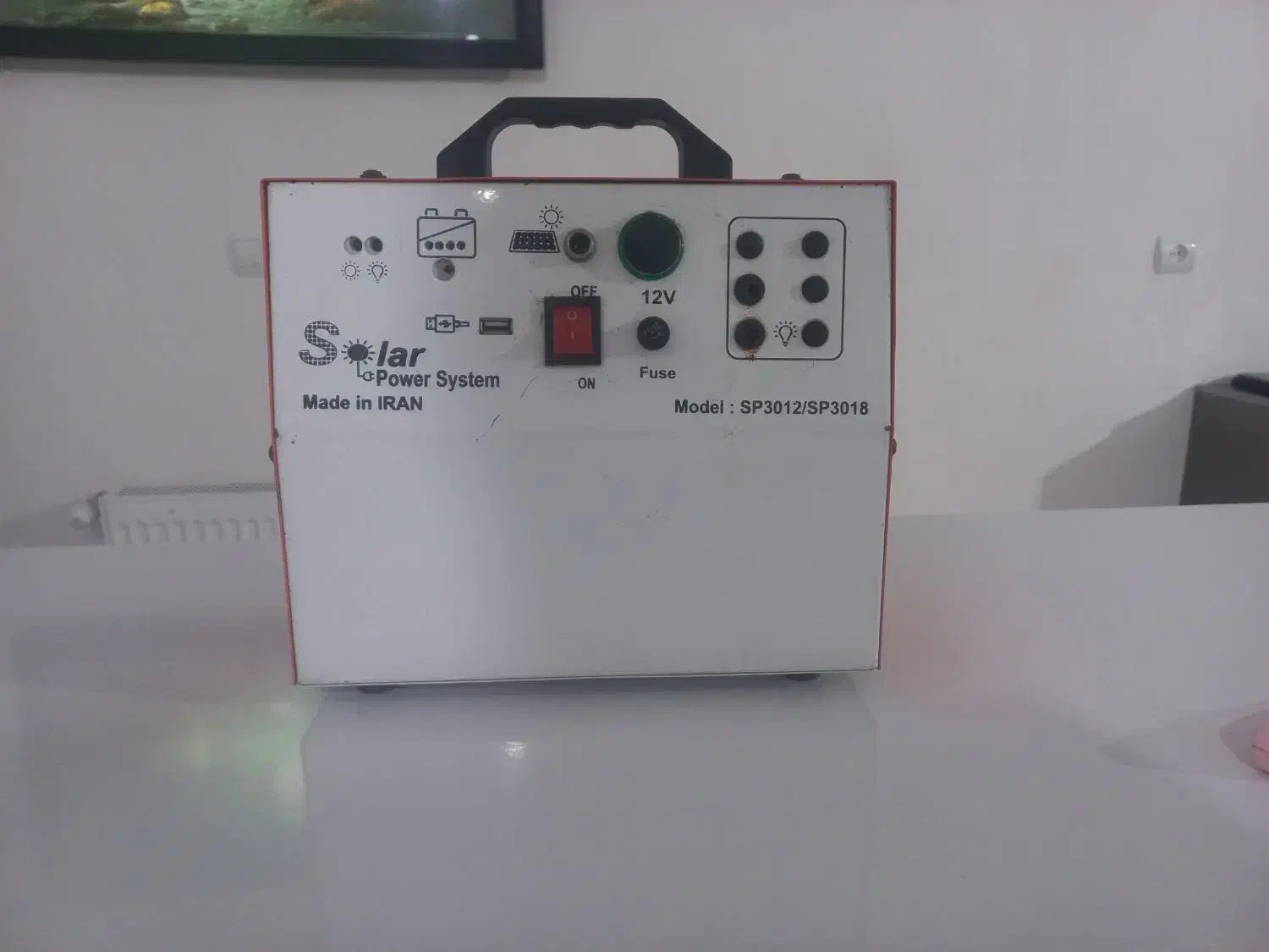 پنل  برق خورشیدی ۱۸ امپر ساعت|کوهنوردی و کمپینگ|گیلان غرب, |دیوار