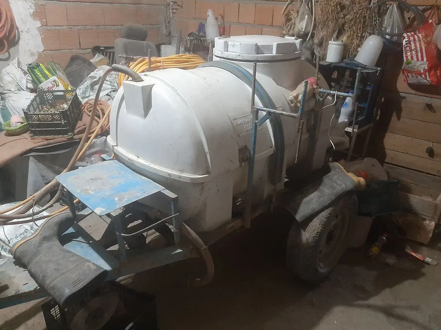 تانکر ۵۰۰Lشاسی محکم.مخصوص تیلر باغی.باغداران|ماشینآلات صنعتی|کردکوی, |دیوار