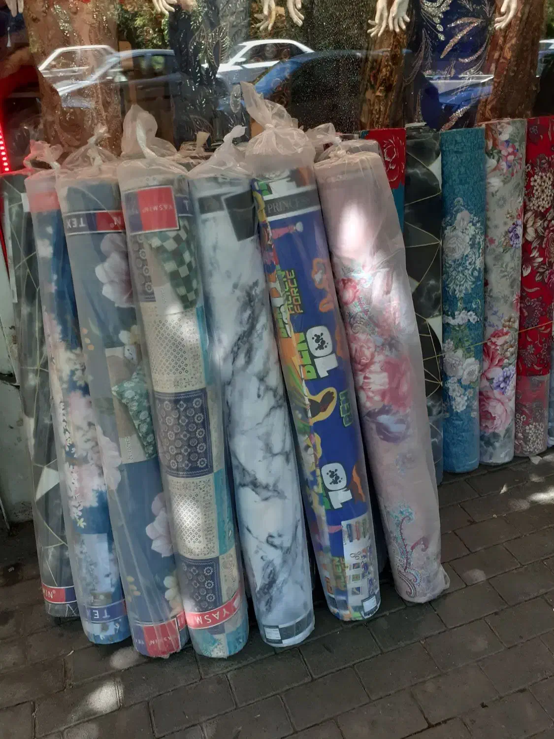 پارچه لحاف تشک روتختی ملافه ای عرض ۲/۴۰ پنبه|رختخواب، بالش، پتو|تبریز, |دیوار