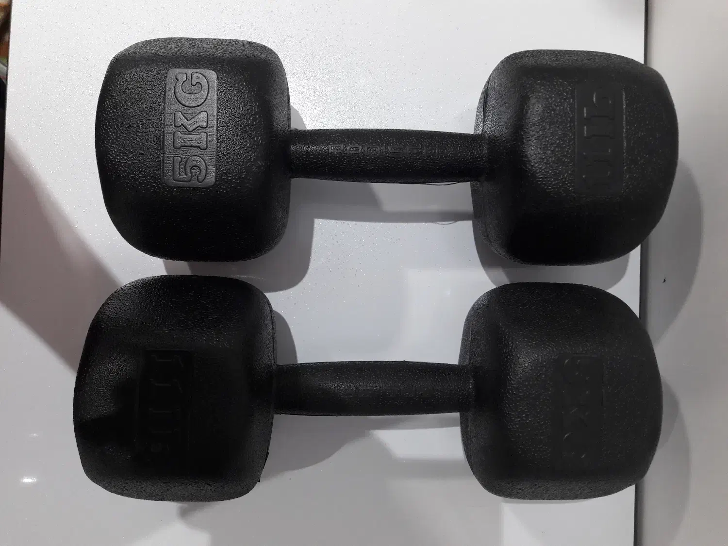 دمبل خانگی ۵ کیلویی (جمعا ۱۰ کیلو)|تجهیزات ورزشی|پاکدشت, پاکدشت (مامازند)|دیوار