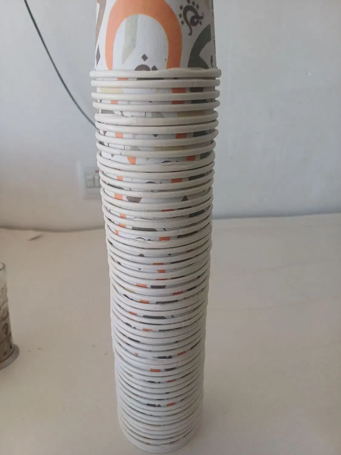 لیوان کاغذی|ظروف نگهدارنده، پلاستیکی، یک‌بارمصرف|زرندیه, |دیوار