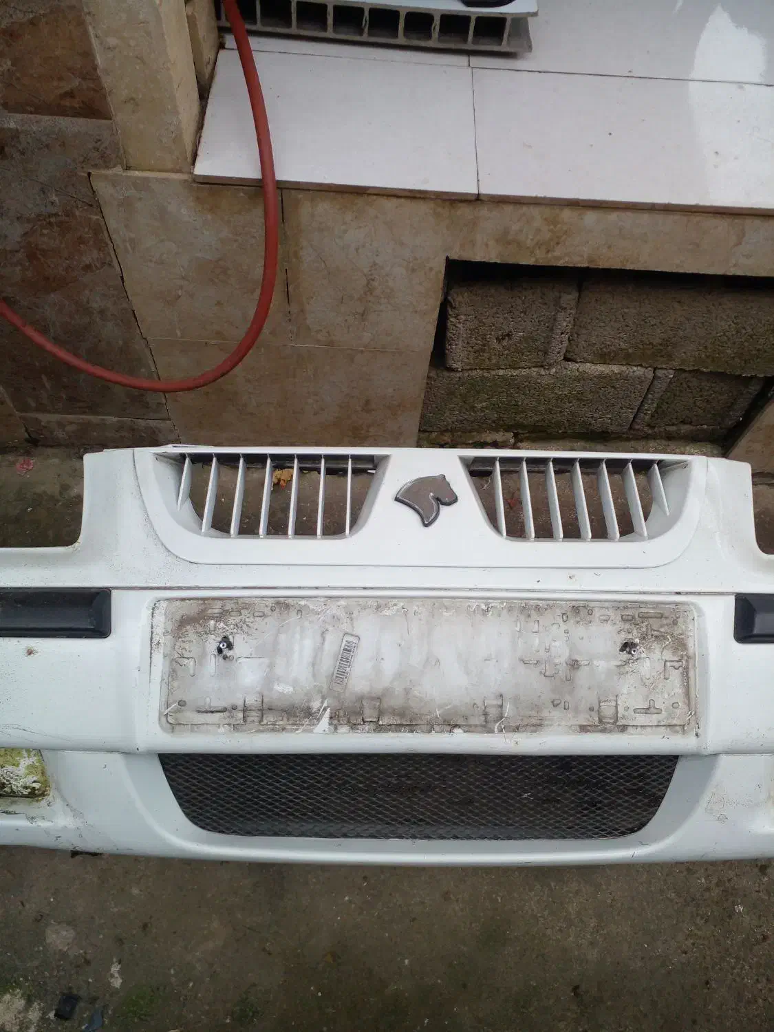 سپر جلو سمند وچراغ جلو  ال ایکس  با وسایل دیگر|قطعات یدکی و لوازم جانبی|فومن, |دیوار