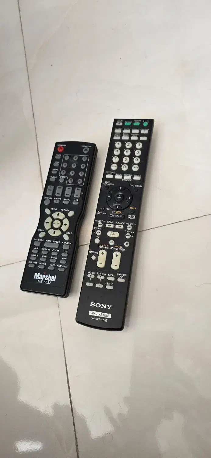 کنترل سونی،مارشال|تلویزیون و پروژکتور|گلبهار, شهر جدید گلبهار|دیوار